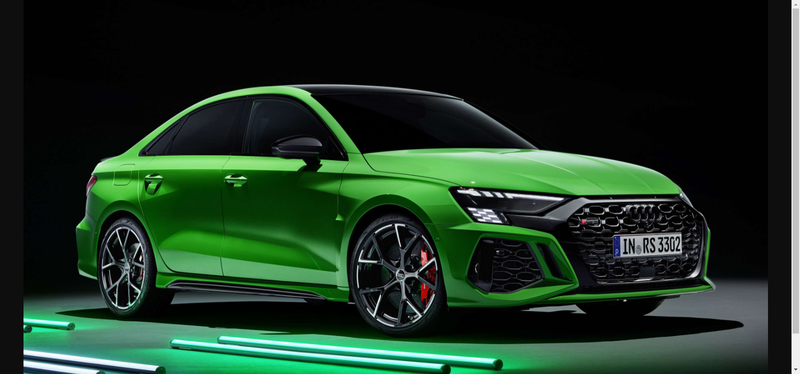 ▲Audi RS 3 轿车