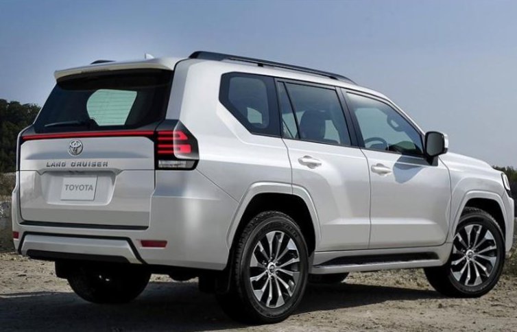 ▲Land Cruiser Prado 大改款的车身尺码将有明显增长，尤其轴距大幅提升。图为预想图。