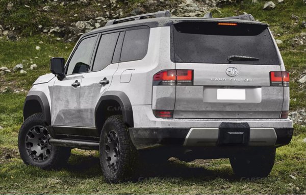 ▲外媒绘制的Toyota Land Cruiser Prado大改款预想图。