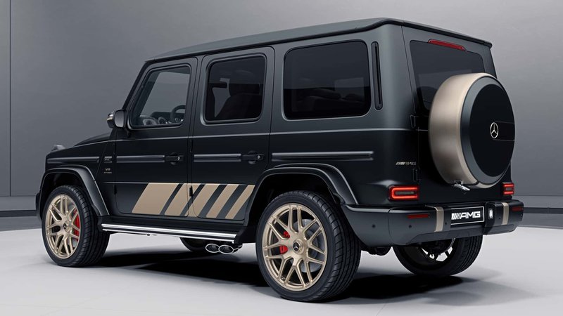 ▲AMG G63 Grand Edition特仕版可能是最後一款V8車型，別具收藏價值。