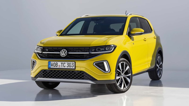 ▲Volkswagen发表小改款T-Cross，外形微调展现全新动感风貌。