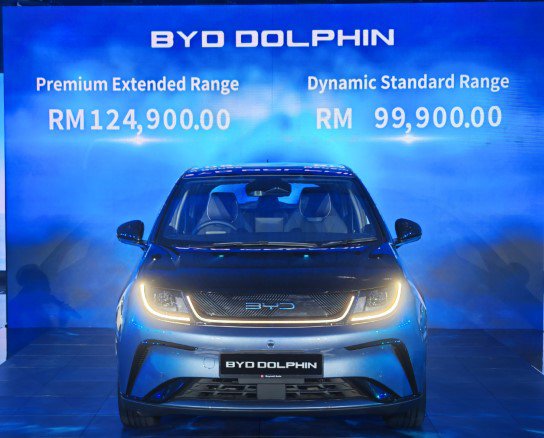 ▲BYD Dolphin 以RM99,000的价格叫阵,吸引买客!