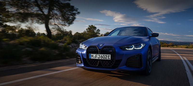 ▲BMW i4 M50。
