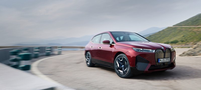 ▲BMW iX豪华纯电旗舰休旅。
