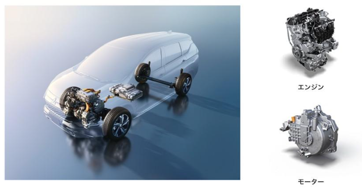 ▲这套 1.6 升 Hybrid 油电动力系统基于 PHEV 架构延伸而来,并具备纯电行驶功能。