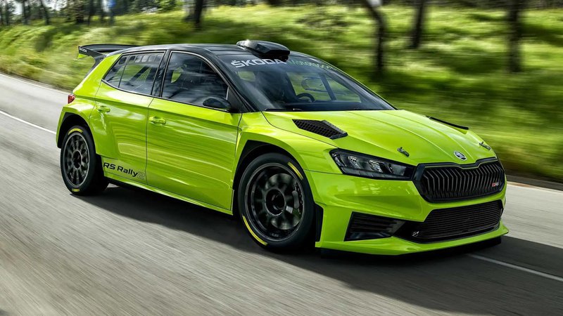 ▲Skoda Fabia RS Rally