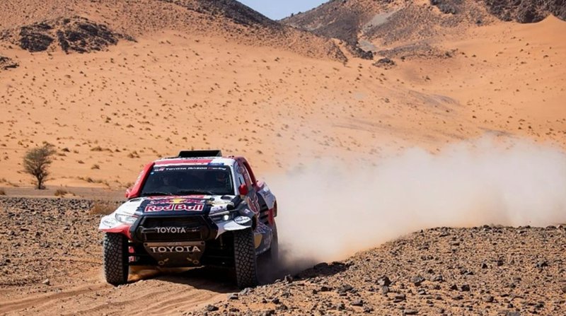 ▲W2RC世界拉力突袭锦标赛（World Rally-Raid Championship），亦由Toyota Gazoo Racing车队拿下车厂与车手冠军宝座，使用车辆为Toyota GR DKR Hilux。