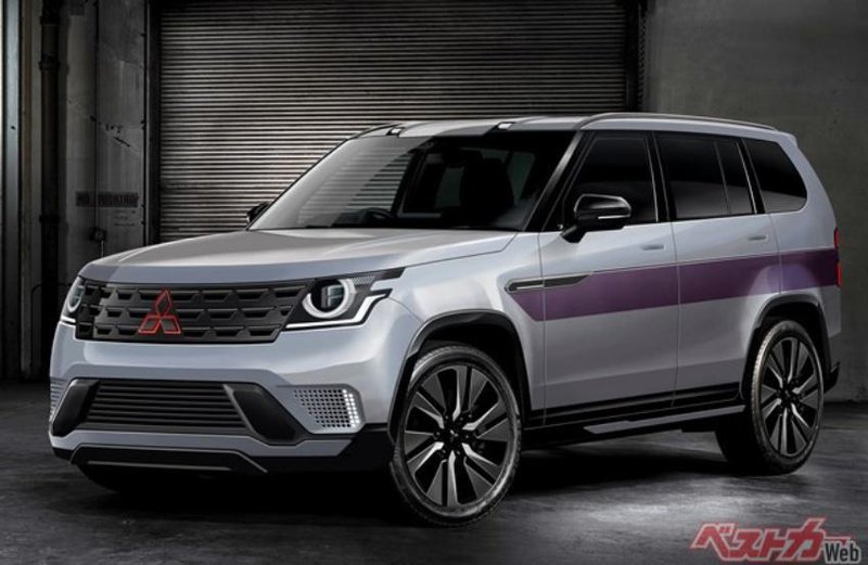 ▲Mitsubishi新车计划中，有望出现日媒透露的新一代Pajero复活之作。图为预想图。