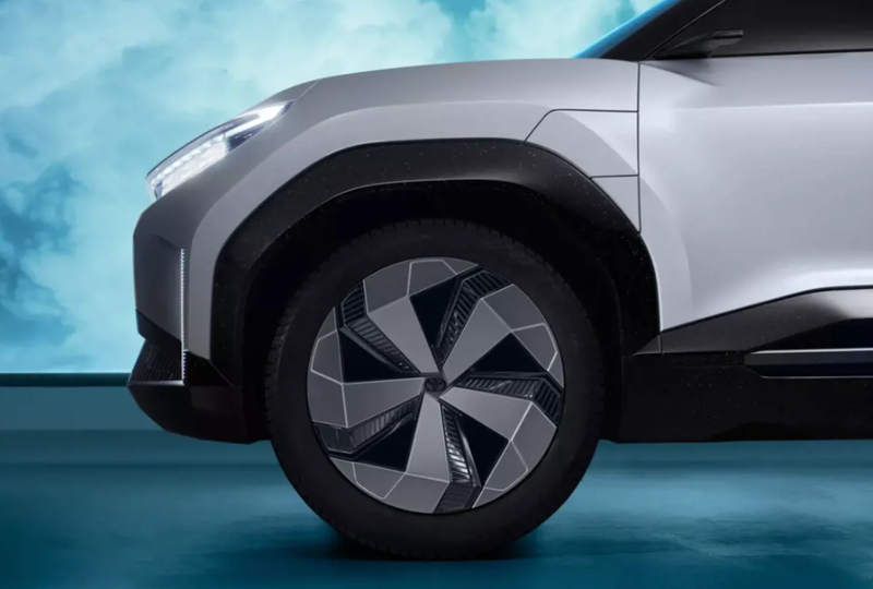 ▲Urban SUV Concept量产后将提供两种电池规格，有前驱与四驱选项。