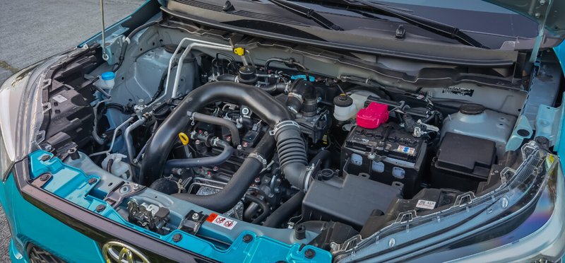 ▲Toyota新一代1.0升涡轮引擎将导入缸内直喷技术。图为现行款1.0升涡轮引擎。