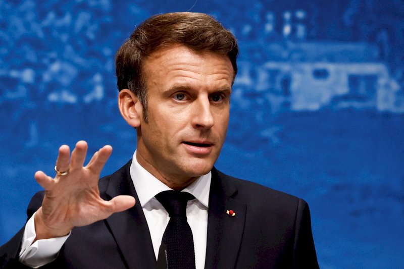 ▲法国总统Emmanuel Macron