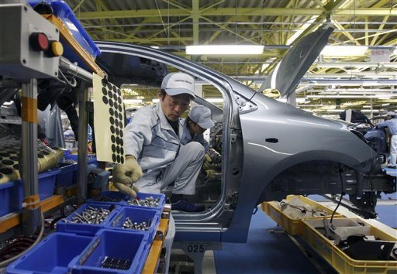 ▲日本丰田汽车将从8月开始重新聘雇65岁以上员工，盼运用其拥有的专门知识和技术，也在劳动力短缺情况下，扩大高龄者就业。