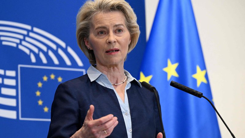▲欧盟执行委员会主席范德赖恩Ursula von der Leyen。