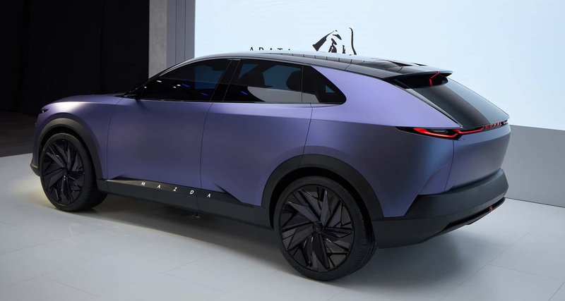 ▲“Arata 创”采用与EZ-6概念车相同的电动车平台打造，显示有望推出纯电版本。（图：Mazda）