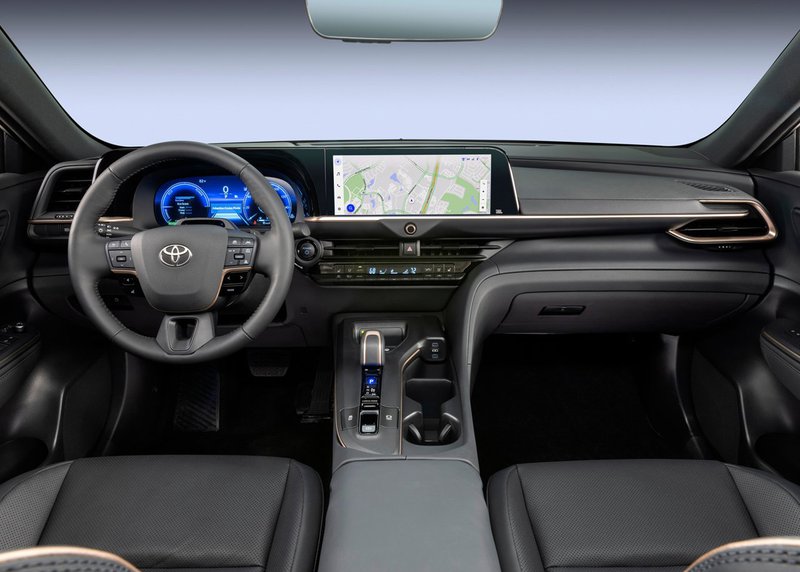 ▲新款Harrier内装有望比照Crown新世代铺陈。(图:Toyota)