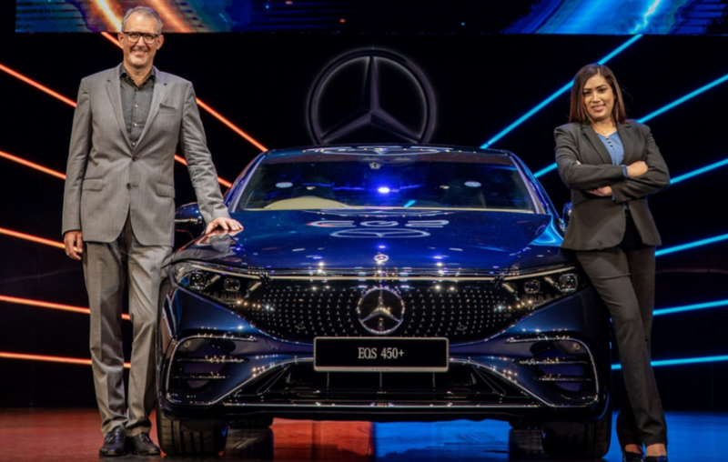 ▲Mercedes-Benz EQS 450