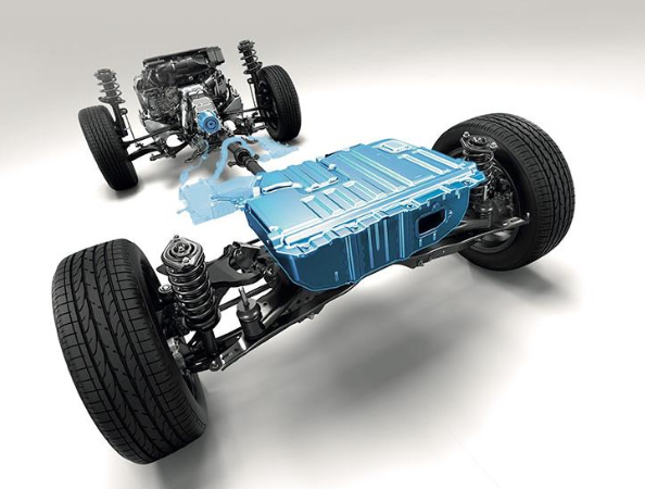 ▲混动版Forester e-Boxer。