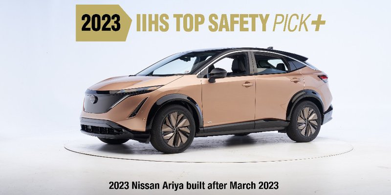 ▲ARRIYA在美国IIHS新车安全评价中拿下Top Safety Pick+的表现。(图:IIHS)