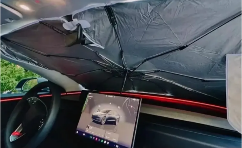 ▲改款Tesla Model Y内装首度曝光。