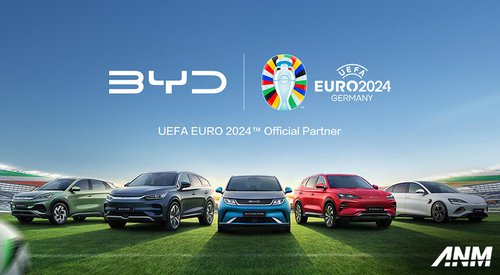 ▲BYD是在德国举行的欧洲国家杯足球赛最大赞助商。