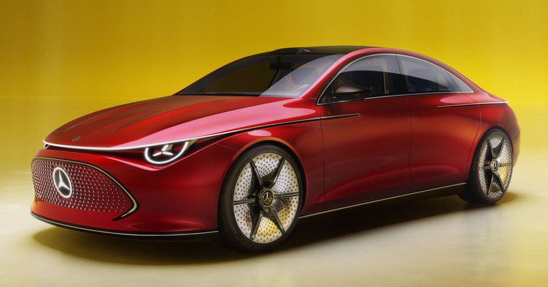 ▲Mercedes-Benz Concept CLA概念车。（图：Mercedes-Benz）