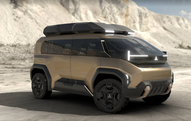 ▲D:X Concept概念车。(图:Mitsubishi)