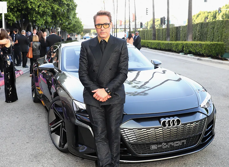 ▲钢铁人Robert Downey Jr.在《复仇者联盟：终局之战》中的座车Audi E-tron GT，成为他车库的珍贵收藏之一