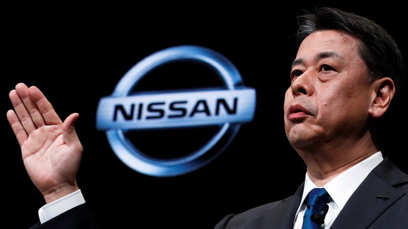 ▲Nissan执行长内田诚。