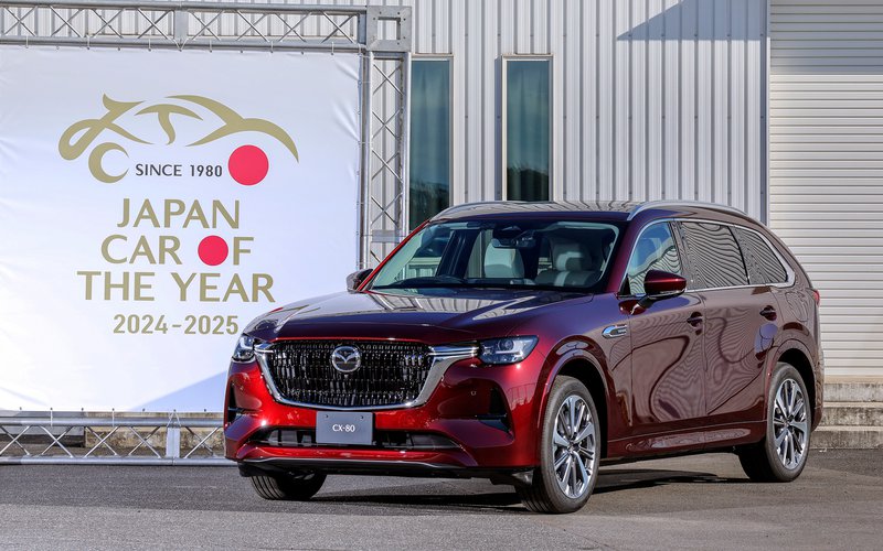 ▲Mazda CX-80居亚军。