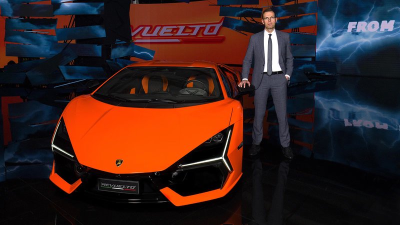 ▲Lamborghini技术长Rouven Mohr