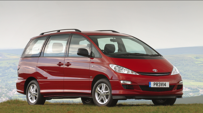 ▲第2代Toyota Previa 2000~2006（图：TOYOTA UK）