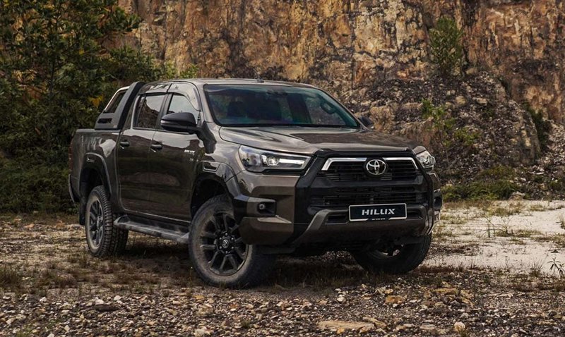 ▲现行版Toyota Hilux。