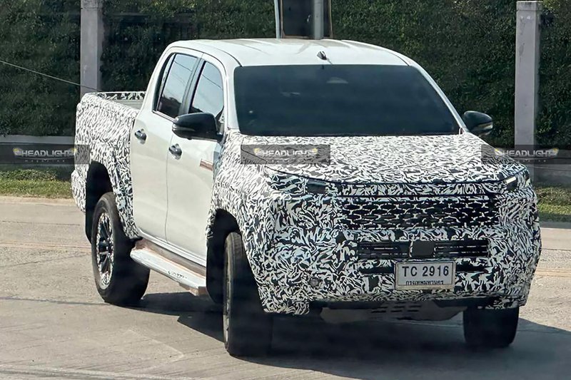 ▲全新Toyota Hilux粗犷帅气再进化。