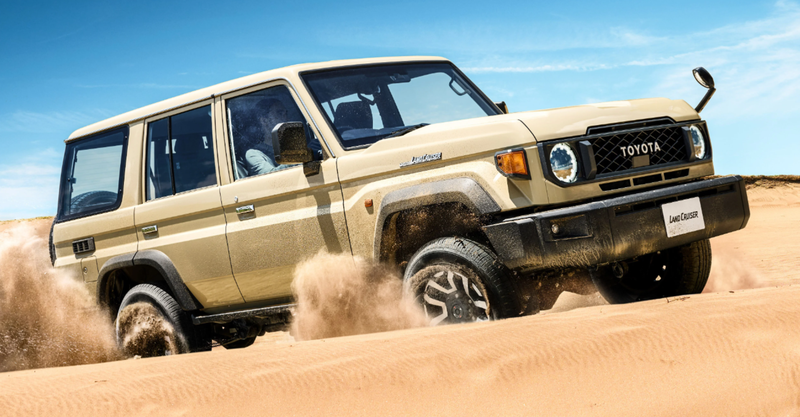 ▲Toyota Land Cruiser 70