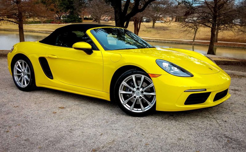 ▲Porsche 718 Boxter。