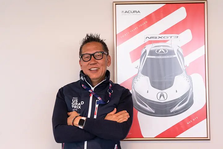 ▲Honda Racing副总裁Jon Ikeda