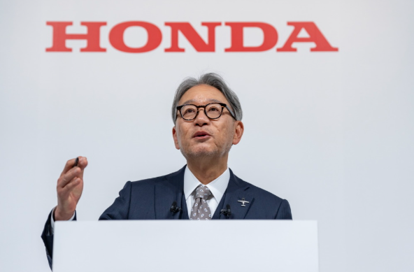 ▲Honda社长三部敏宏