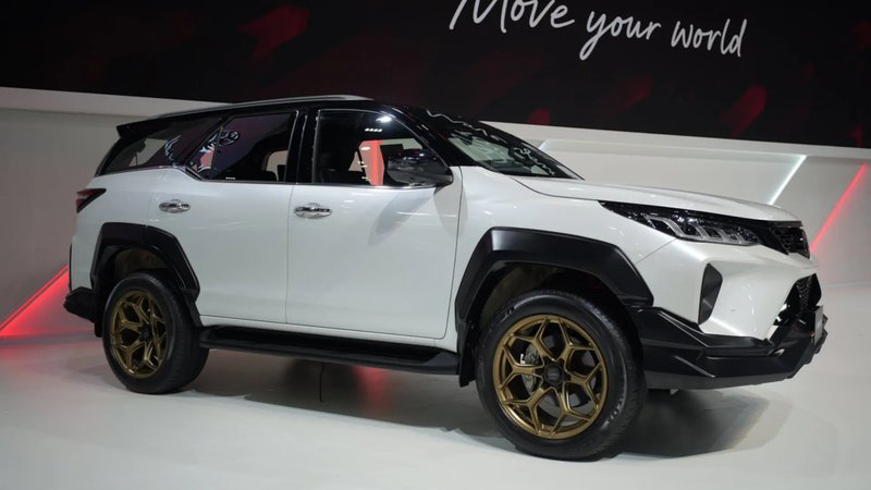 ▲Toyota 近日推出 Fortuner Legender 运动化升级套件。