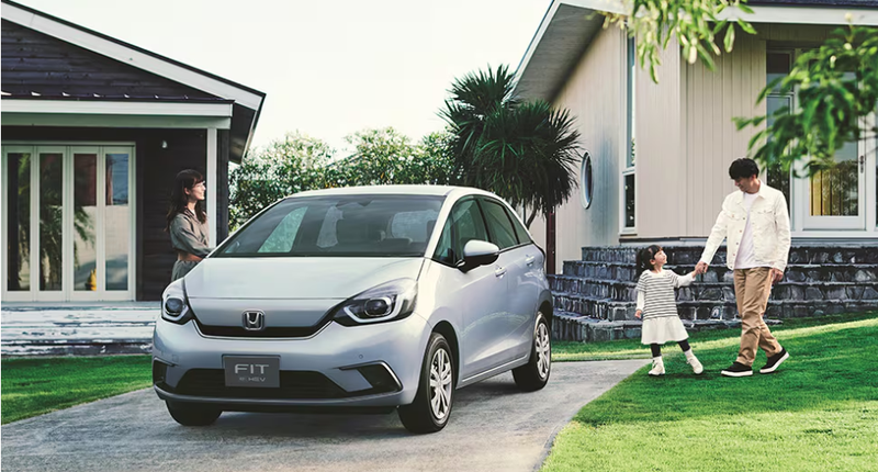 ▲2020至今的Honda Fit。