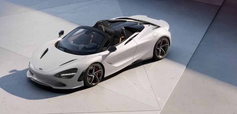 ▲McLaren 750S Spider