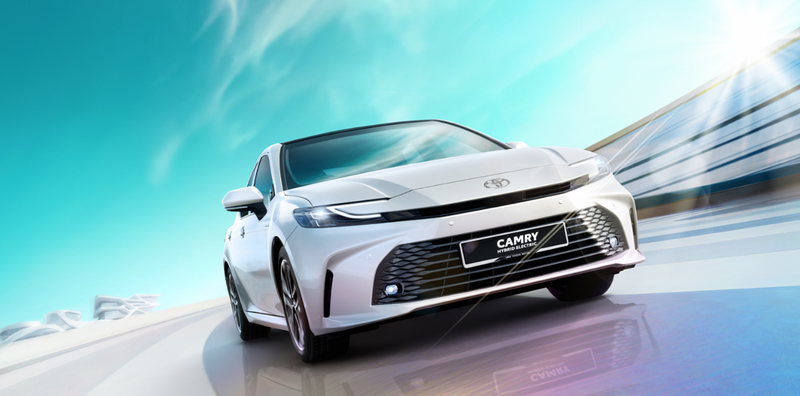 ▲Toyota Camry Hybrid Electric