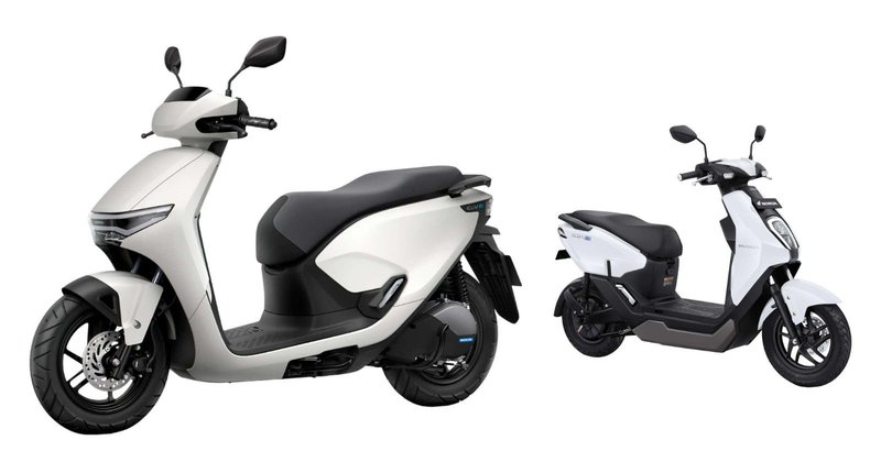 ▲Honda电动摩哆 CUV e: 与 ICON e。