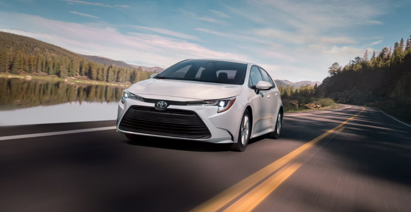 ▲现行版 Toyota Corolla。