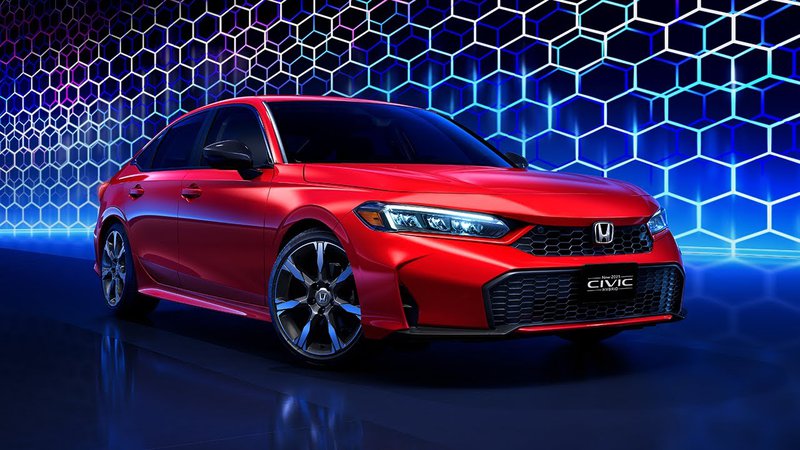 ▲现行版的Civic