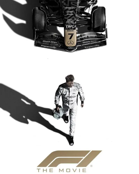 ▲《F1》电影释出新海报，向经典之作《阿基拉》致敬。