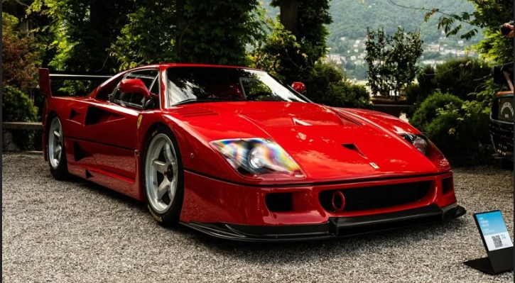 ▲1995 年 Ferrari F40 GTE,极罕见的终极赛道版 F40。(图:取自 motortrend.com)