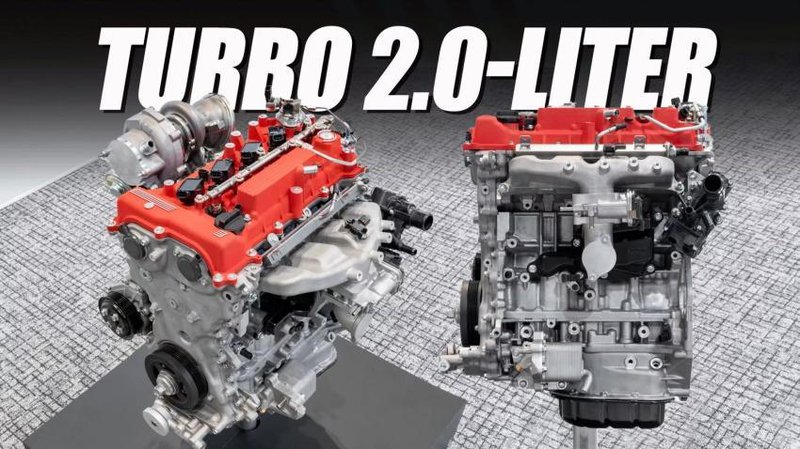 ▲Toyota 最新的 2.0 升涡轮引擎已进入高强度测试阶段,为未来性能车布局。