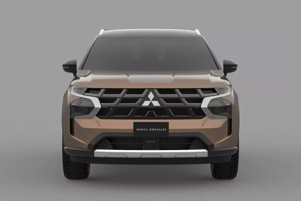 ▲Mitsubishi独特的Dynamic Shield设计语汇,带出动感家族化风格。