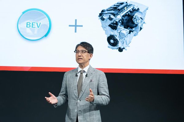 ▲Toyota总裁兼执行长佐藤恒治。