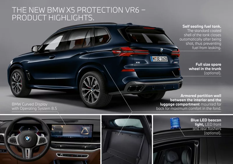 ▲X5 Protection VR6会在德国慕尼黑IAA车展率先登场，第一批下线车辆预计于2024年2月首批交车。